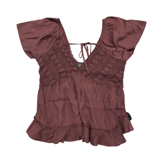 Top Ss By Bke In Purple, Size:Xl