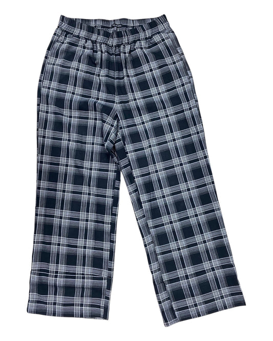 Pants Lounge By Clothes Mentor In Black & White, Size:10