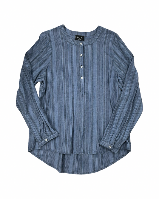 Top Ls By Bleu In Blue, Size:Xl