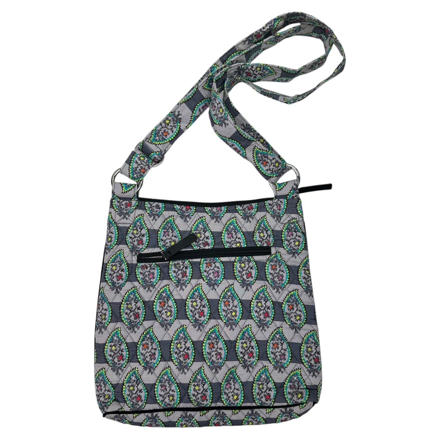 Crossbody By Vera Bradley In Grey, Size:Medium