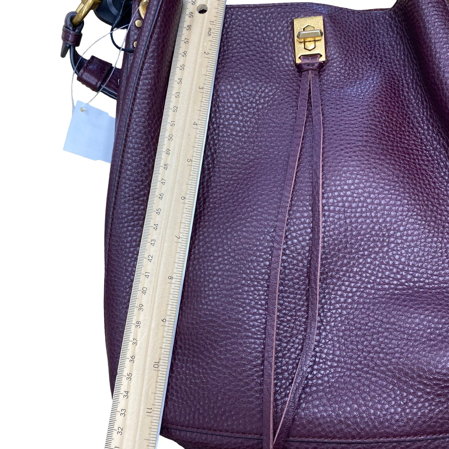 Handbag Designer By Rebecca Minkoff In Purple, Size:Medium