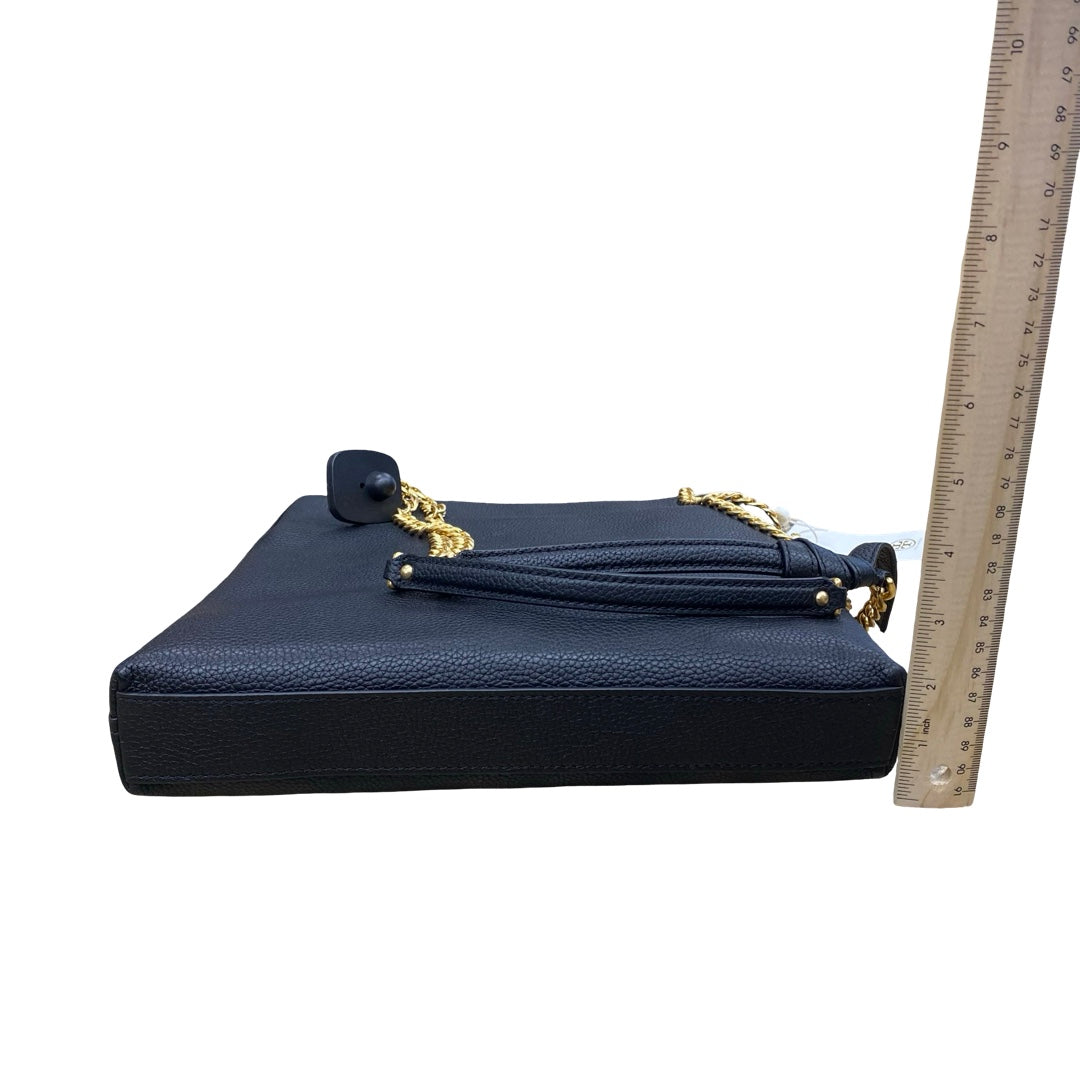 Handbag Designer By Tory Burch In Black, Size:Large