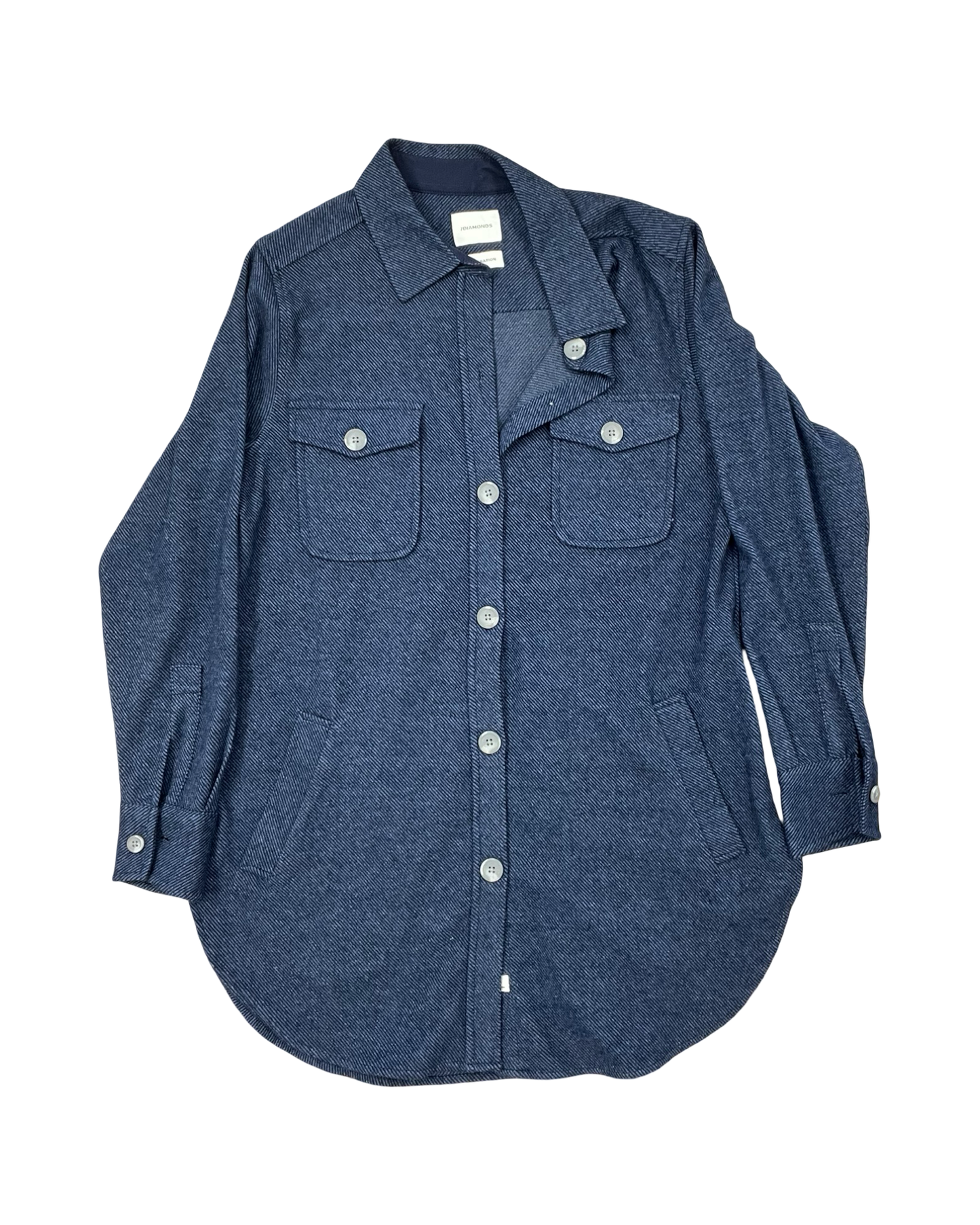 Jacket Denim By Clothes Mentor In Blue, Size:S