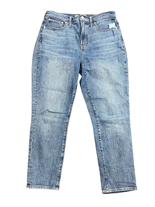Jeans Straight By Madewell In Blue Denim, Size:8