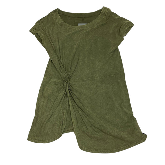 Top Ss By Anthropologie In Green, Size:Xs