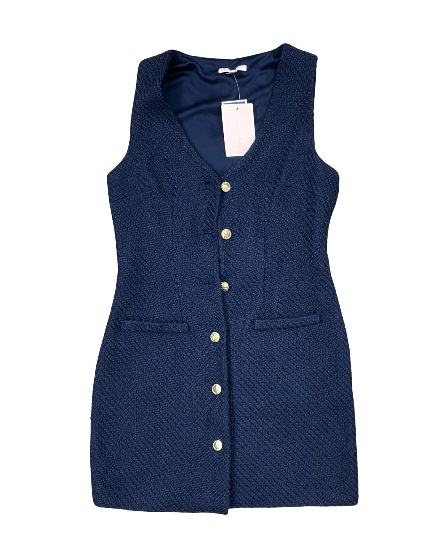 Dress Casual Midi By Bebop In Blue, Size:S