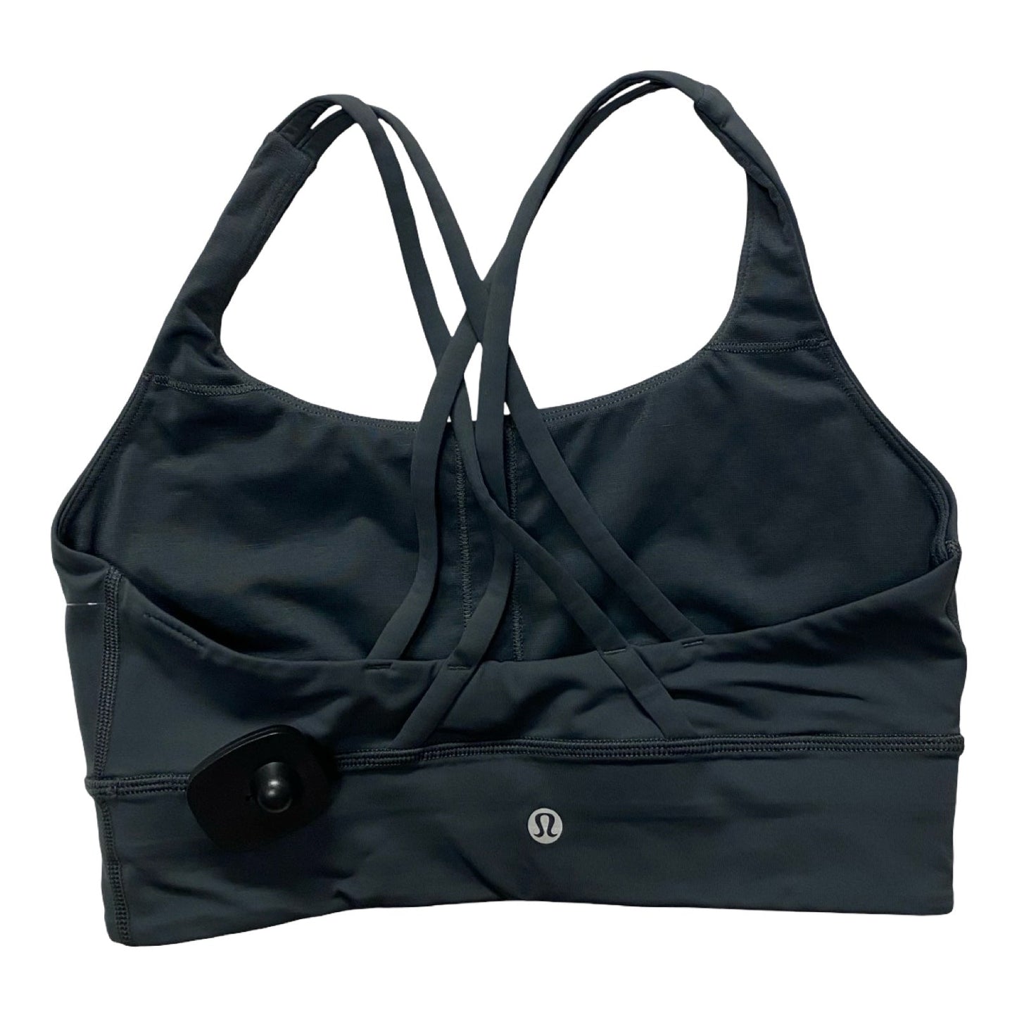 Athletic Bra By Lululemon In Grey, Size:8