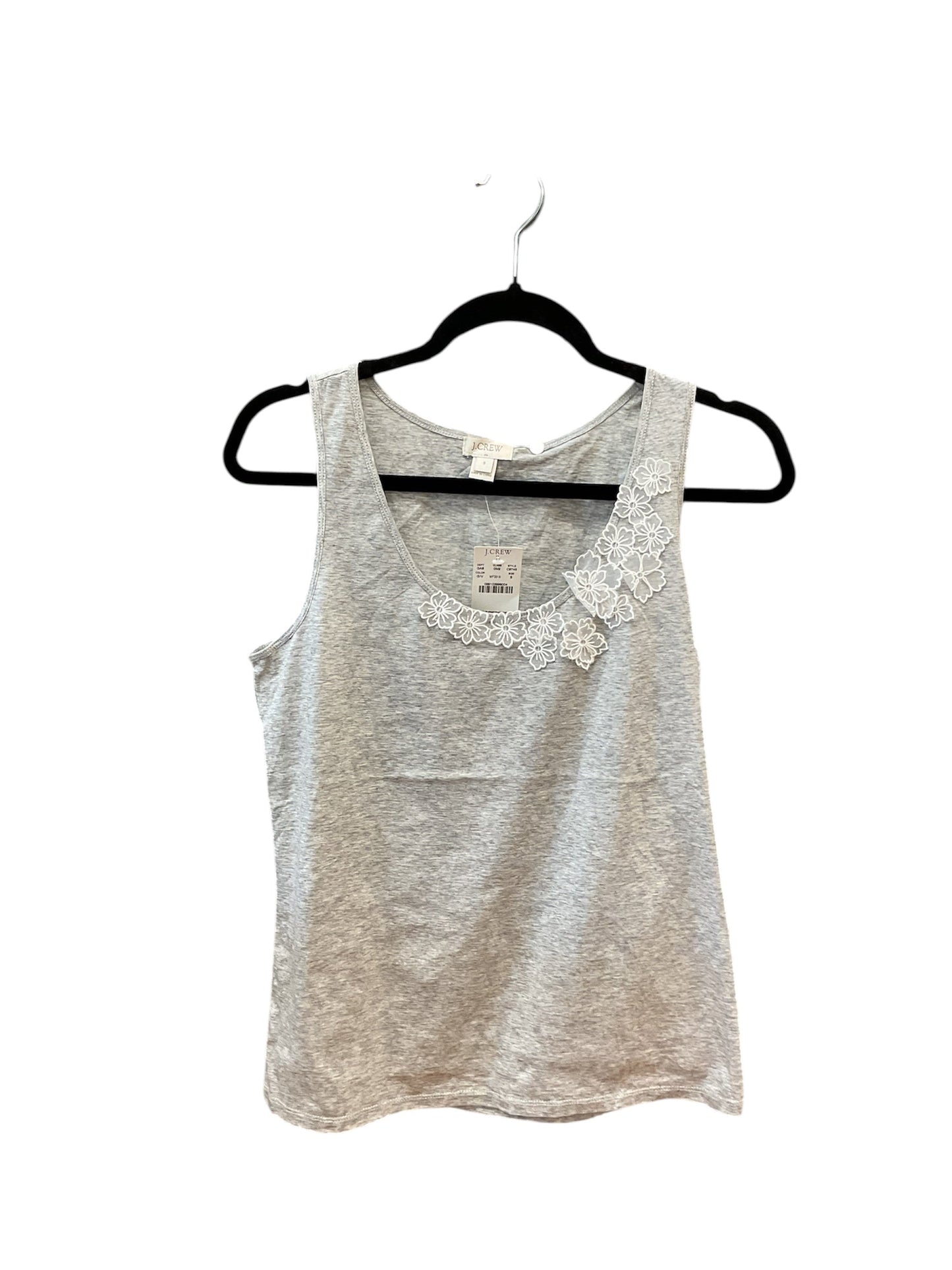 Top Sleeveless By J. Crew In Grey, Size:S