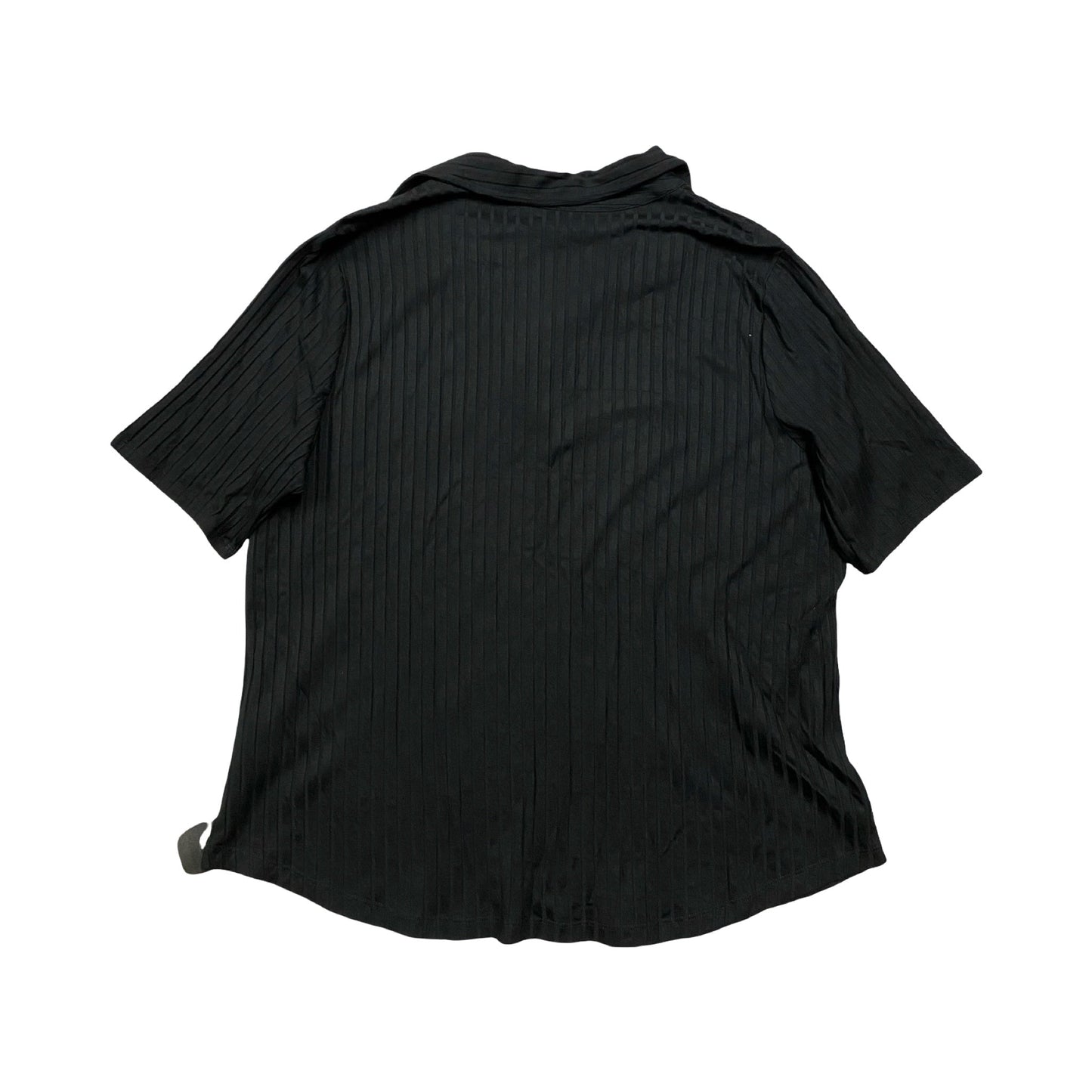 Top Ss By Lauren By Ralph Lauren In Black, Size:2X
