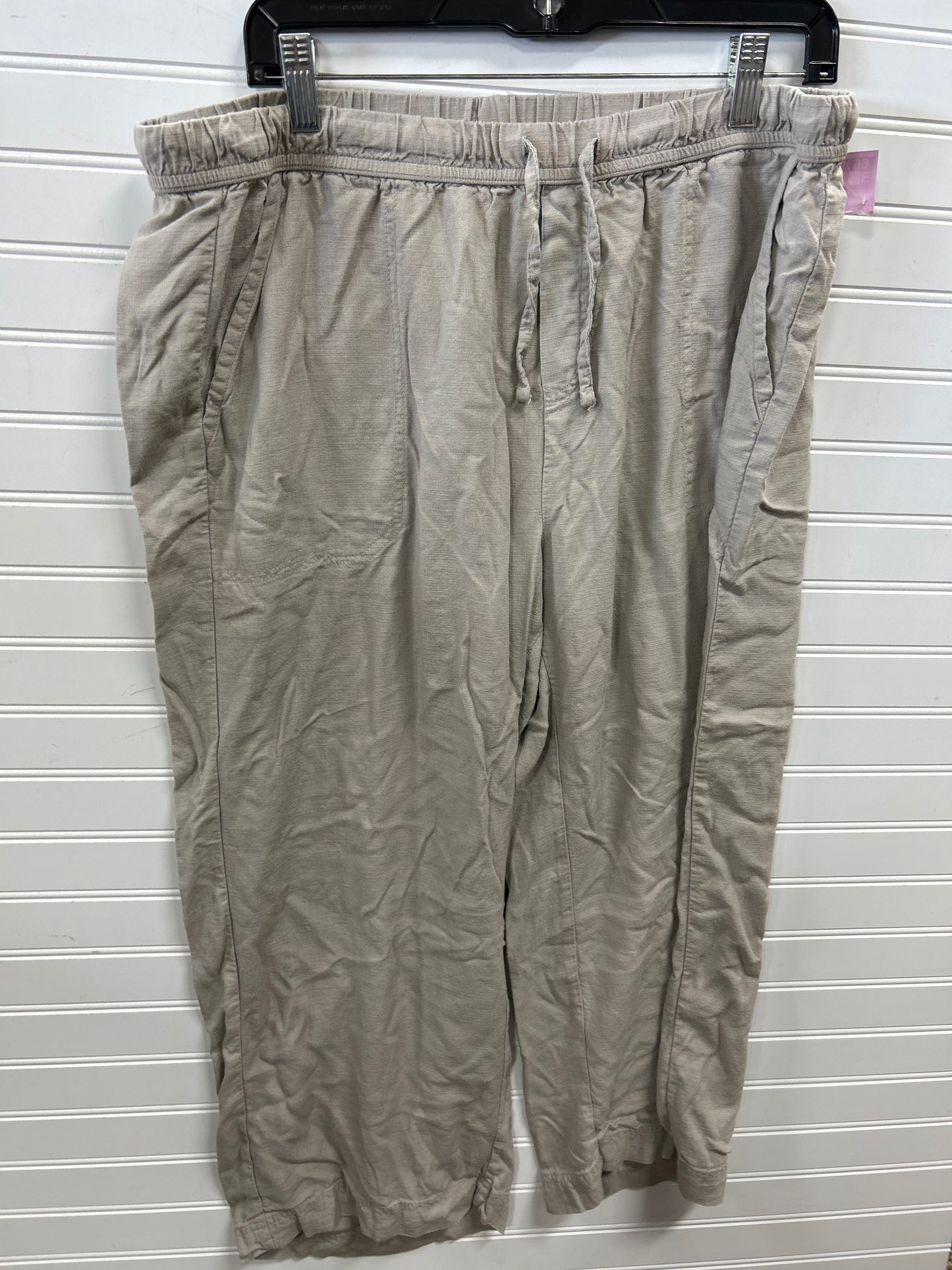 Pants Linen By Splendid In Tan, Size:Xl