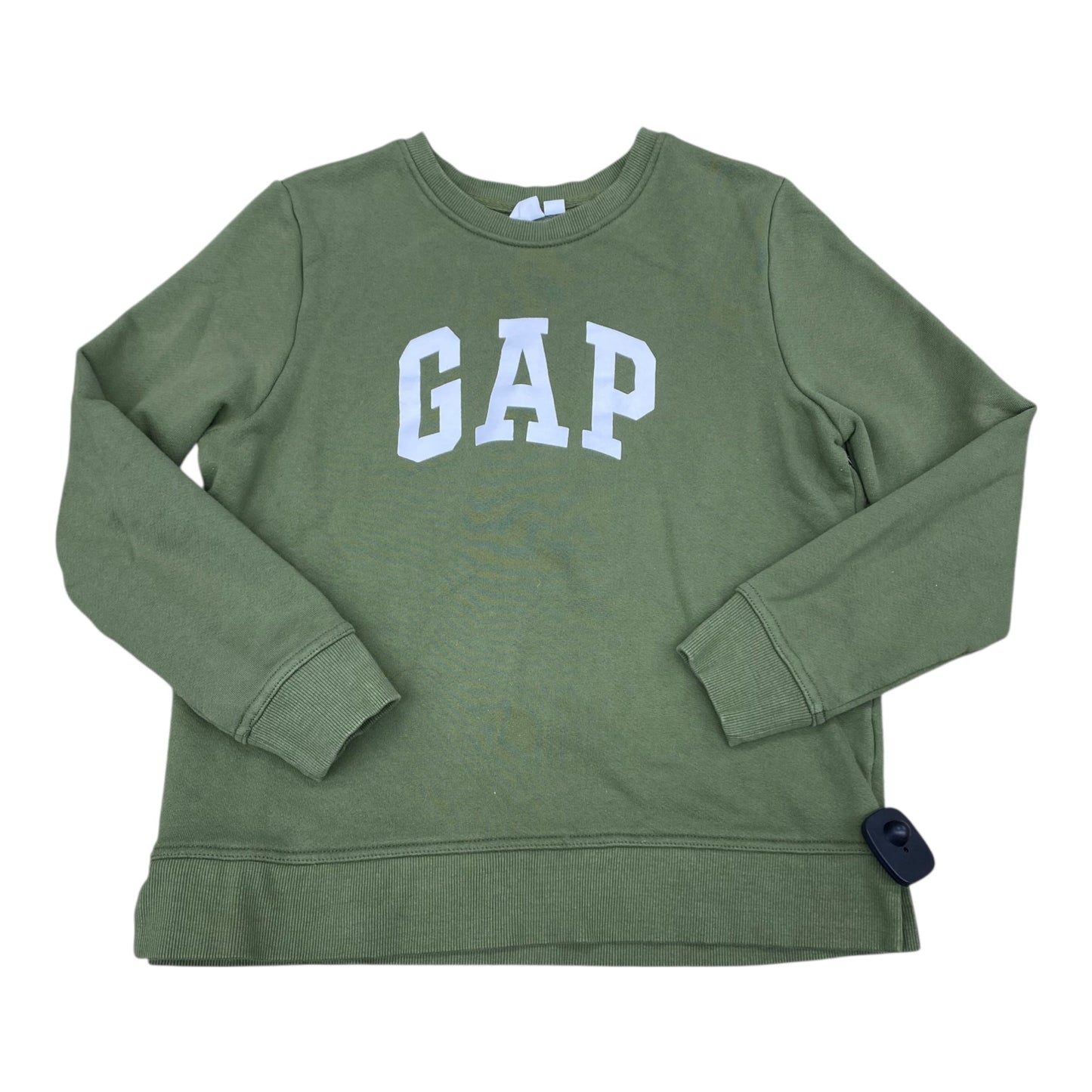 Sweatshirt Crewneck By Gap In Green, Size:M