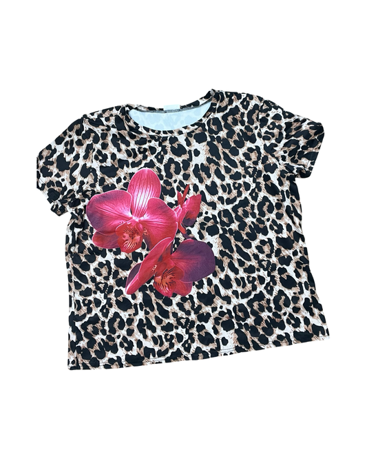Top Ss By Free Kisses In Animal Print, Size:3X