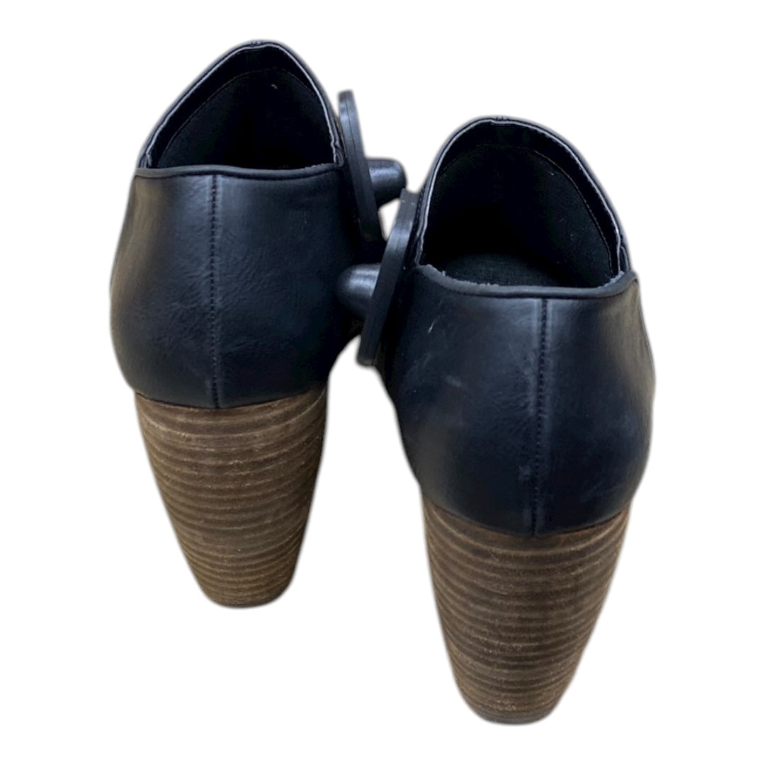 Boots Ankle Heels By Dr Scholls In Black, Size:9.5