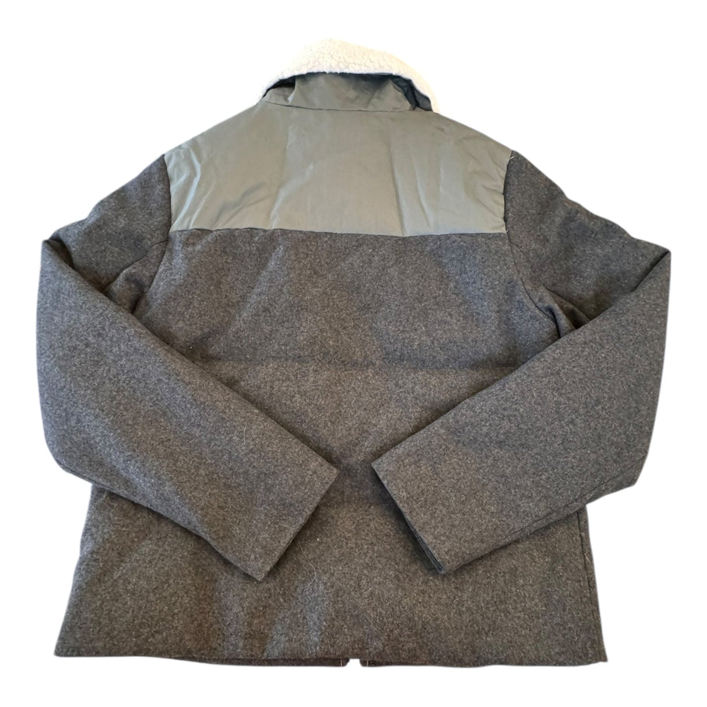Coat Other By Carve Designs In Green & Grey, Size:M