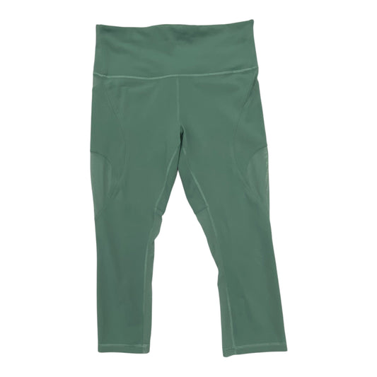 Athletic Capris By Lululemon In Green, Size:10