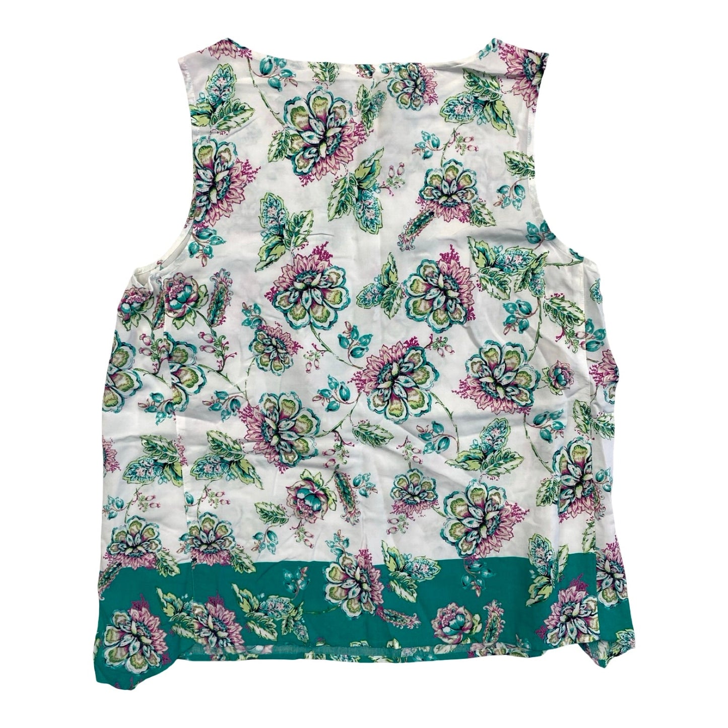 Top Sleeveless By J. Jill In Floral Print, Size:Lp