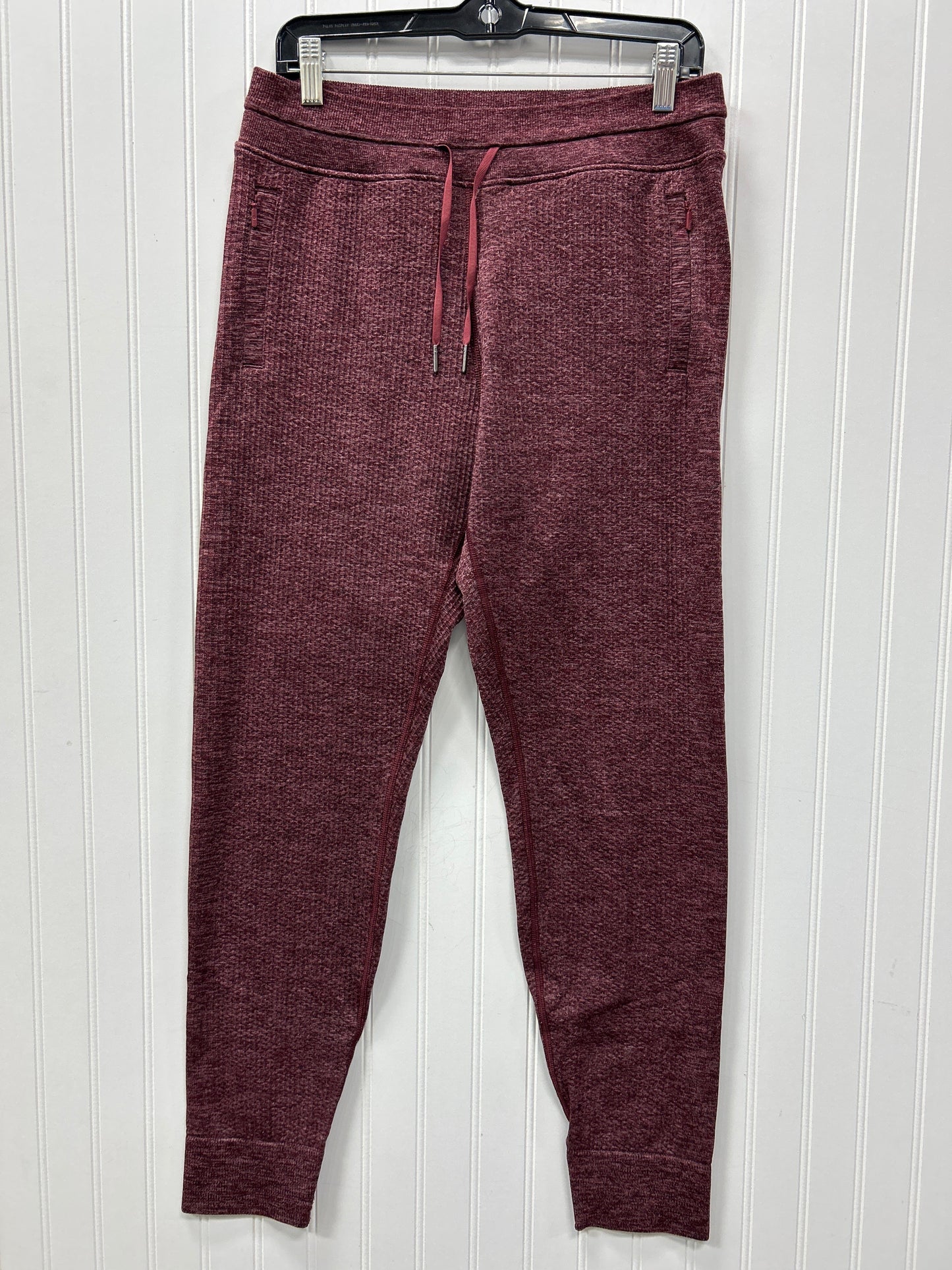 Athletic Pants By Lululemon In Red, Size:8