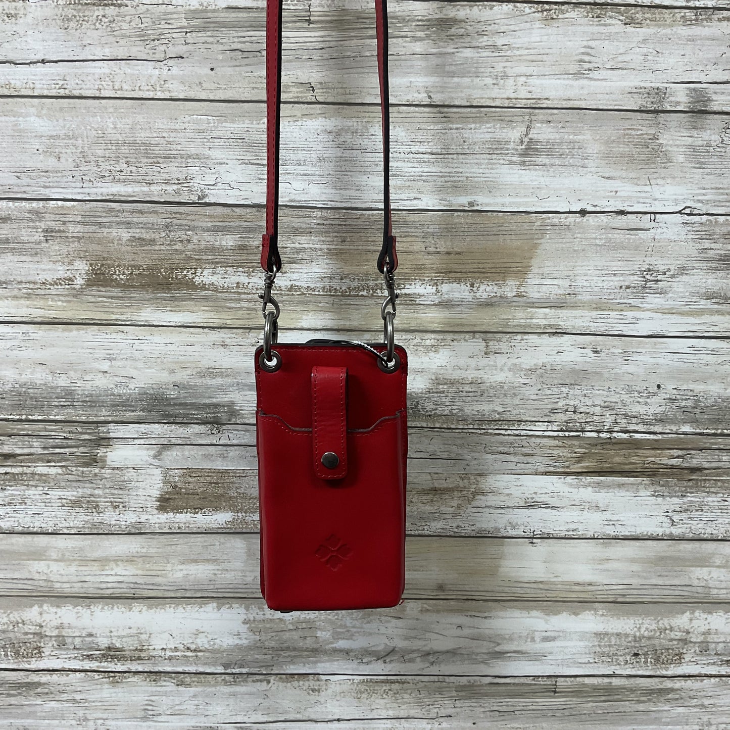 Crossbody Designer By Patricia Nash In Red
