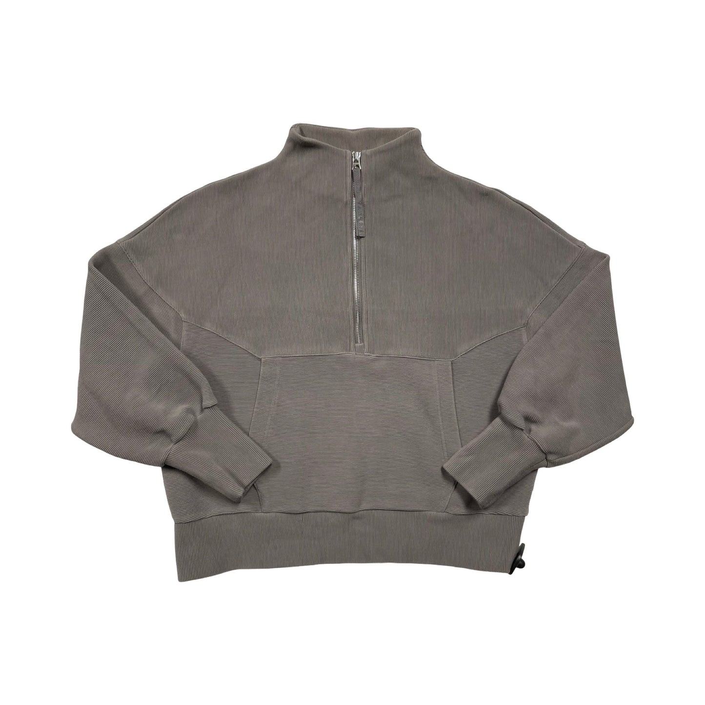 Athletic Jacket By Varley In Grey, Size:M