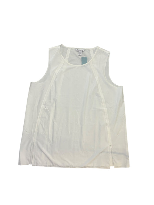 Athletic Tank Top By Athleta In White, Size:Xl