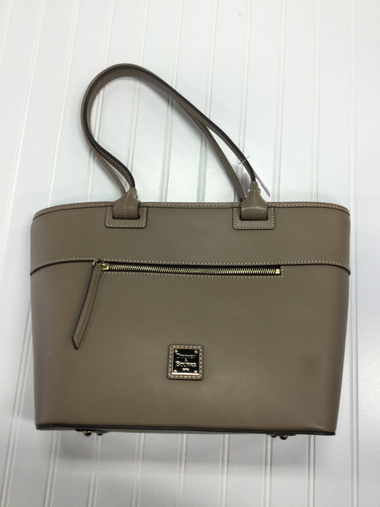 Handbag Designer By Dooney And Bourke In Taupe, Size:Large