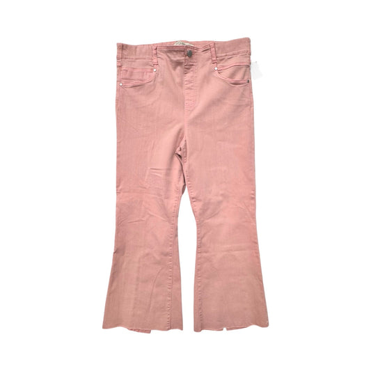Jeans Boot Cut By Liverpool In Pink, Size:14