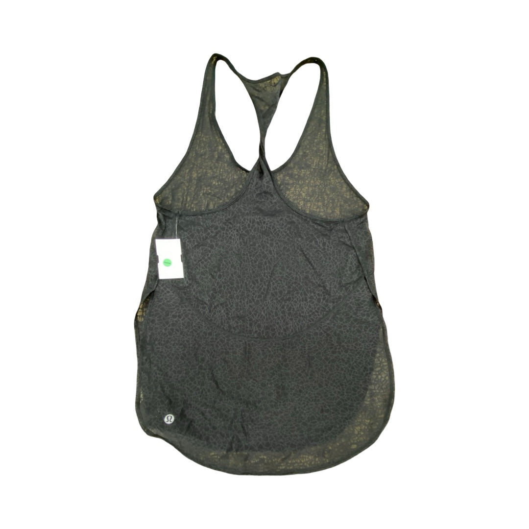 Athletic Tank Top By Lululemon In Black, Size:S