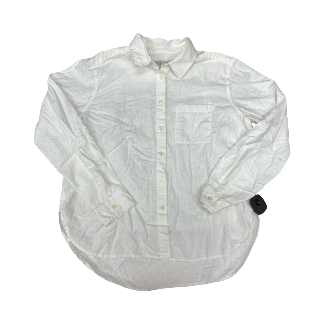Top Ls By Loft In White, Size:S