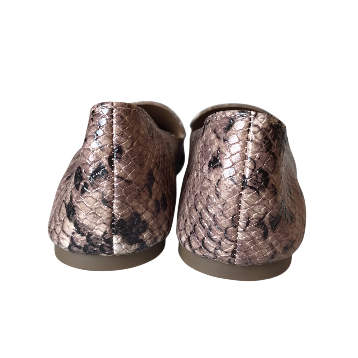 Shoes Flats By Steve Madden In Snakeskin Print, Size:6