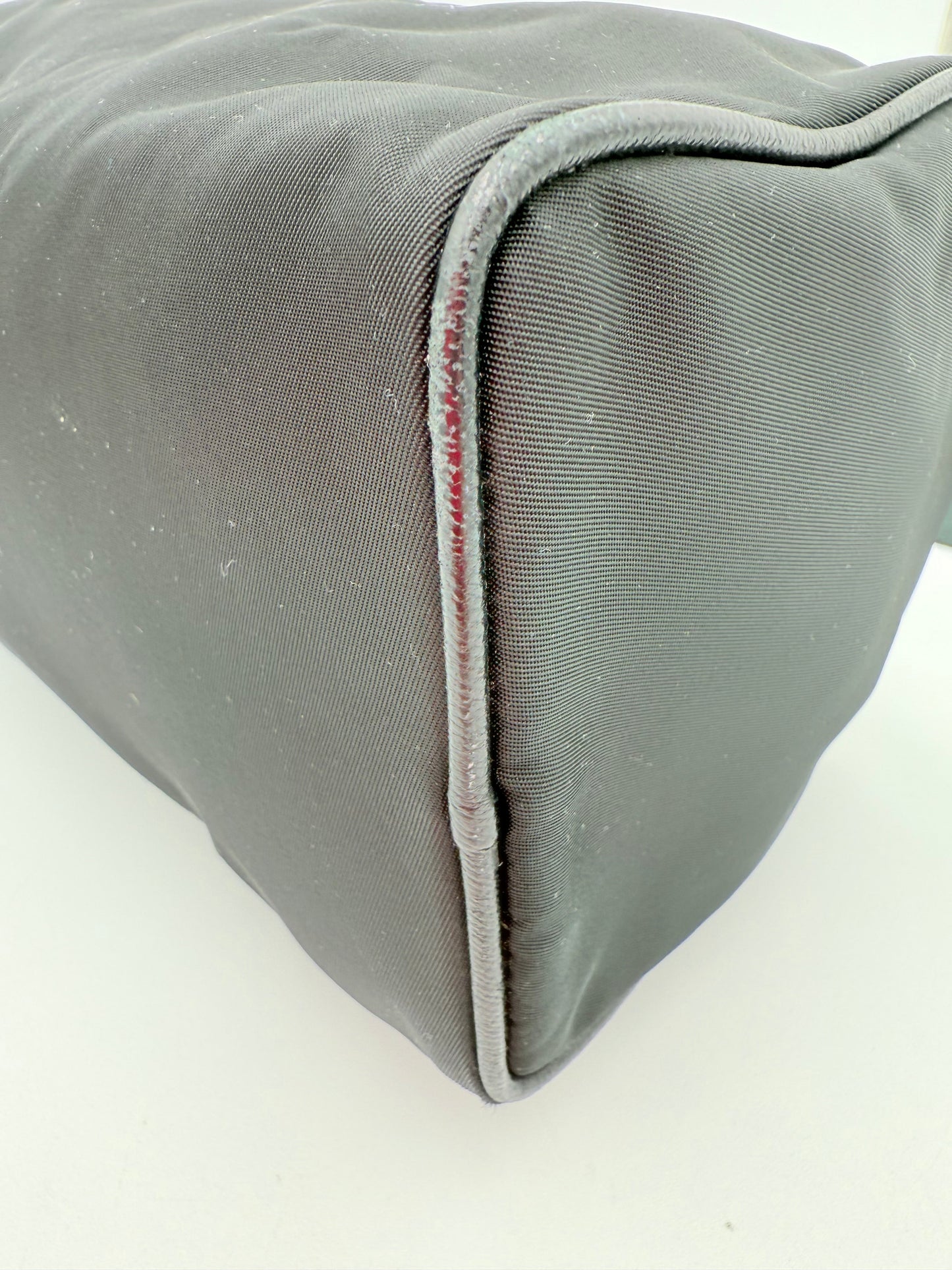 Handbag Luxury Designer By Prada In Black, Size:Small