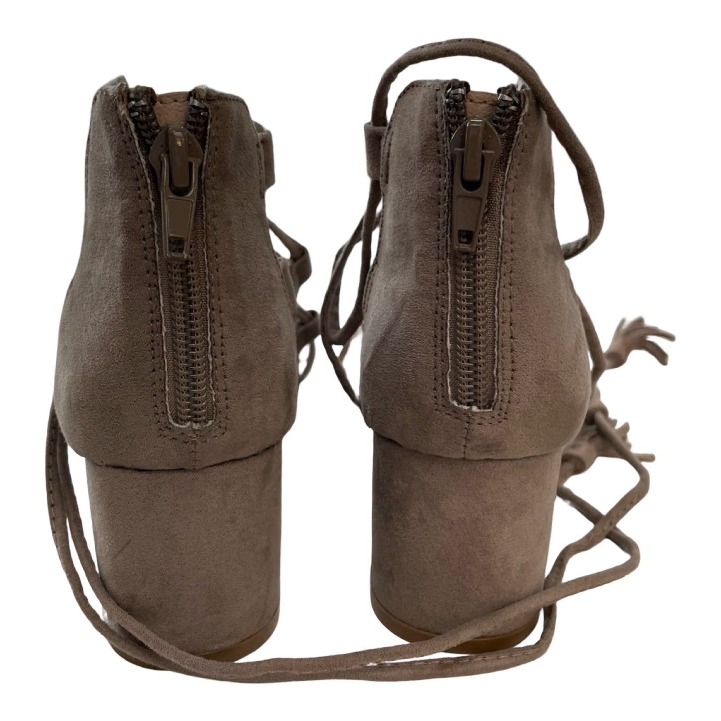 Shoes Heels Block By Madden Girl In Tan, Size:7