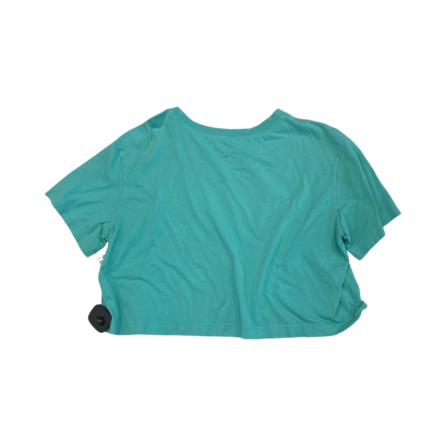 Athletic Top Ss By Nike In Teal, Size:M
