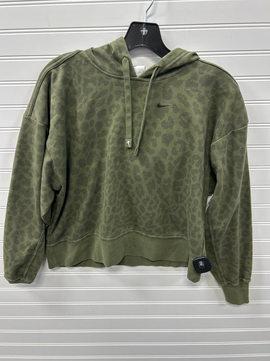 Sweatshirt Hoodie By Nike Apparel In Green, Size:Xs
