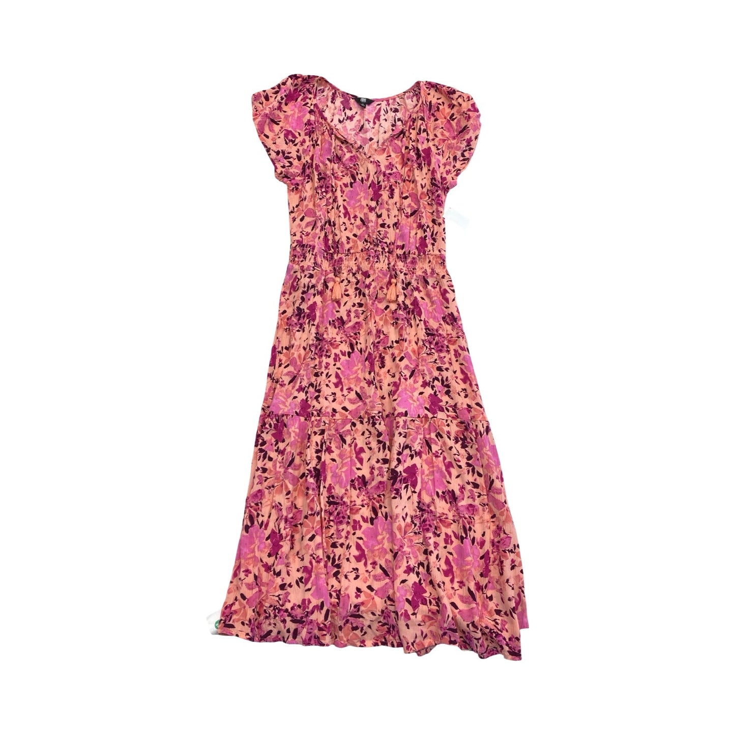 Dress Casual Maxi By Frye In Pink & Purple, Size:M