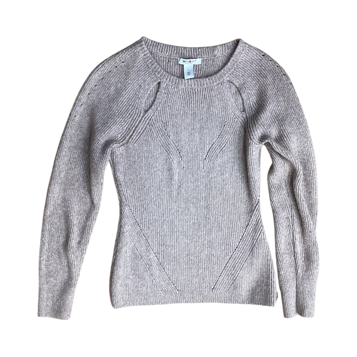Sweater By White House Black Market In Tan, Size:S