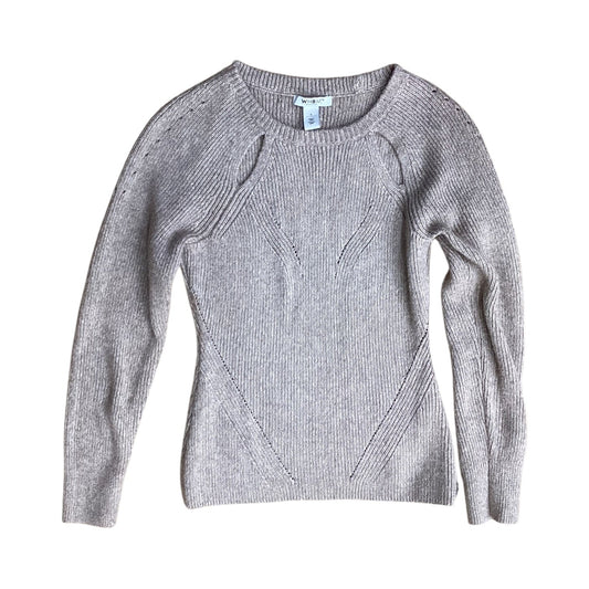 Sweater By White House Black Market In Tan, Size:S