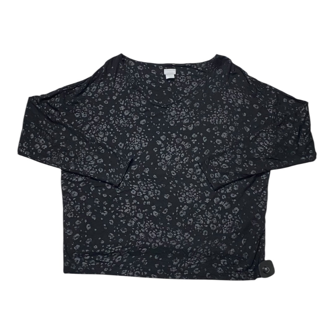 Top Ls By Chicos In Animal Print, Size:L