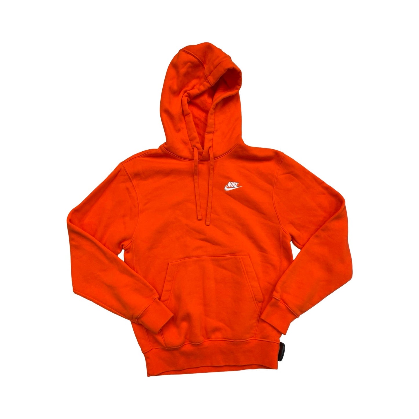 Athletic Sweatshirt Hoodie By Nike In Orange, Size:Xs