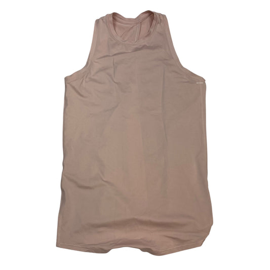 Athletic Tank Top By Lululemon In Pink, Size:S