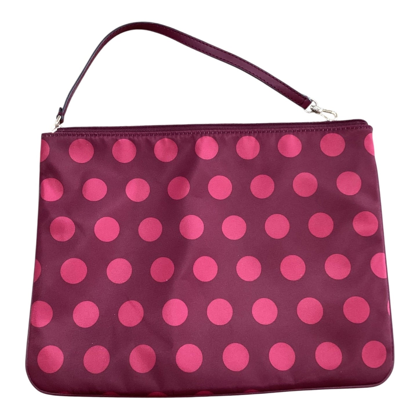 Tote Designer By Kate Spade In Polkadot Pattern, Size:Medium