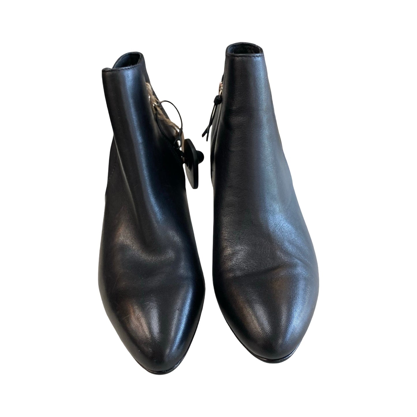 Boots Ankle Heels By Sofft In Black, Size:10