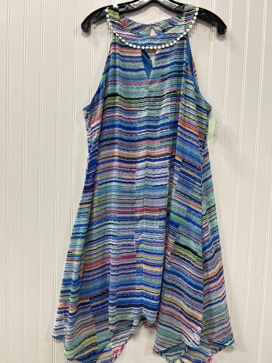 Dress Casual Maxi By Relativity In Multi, Size:L