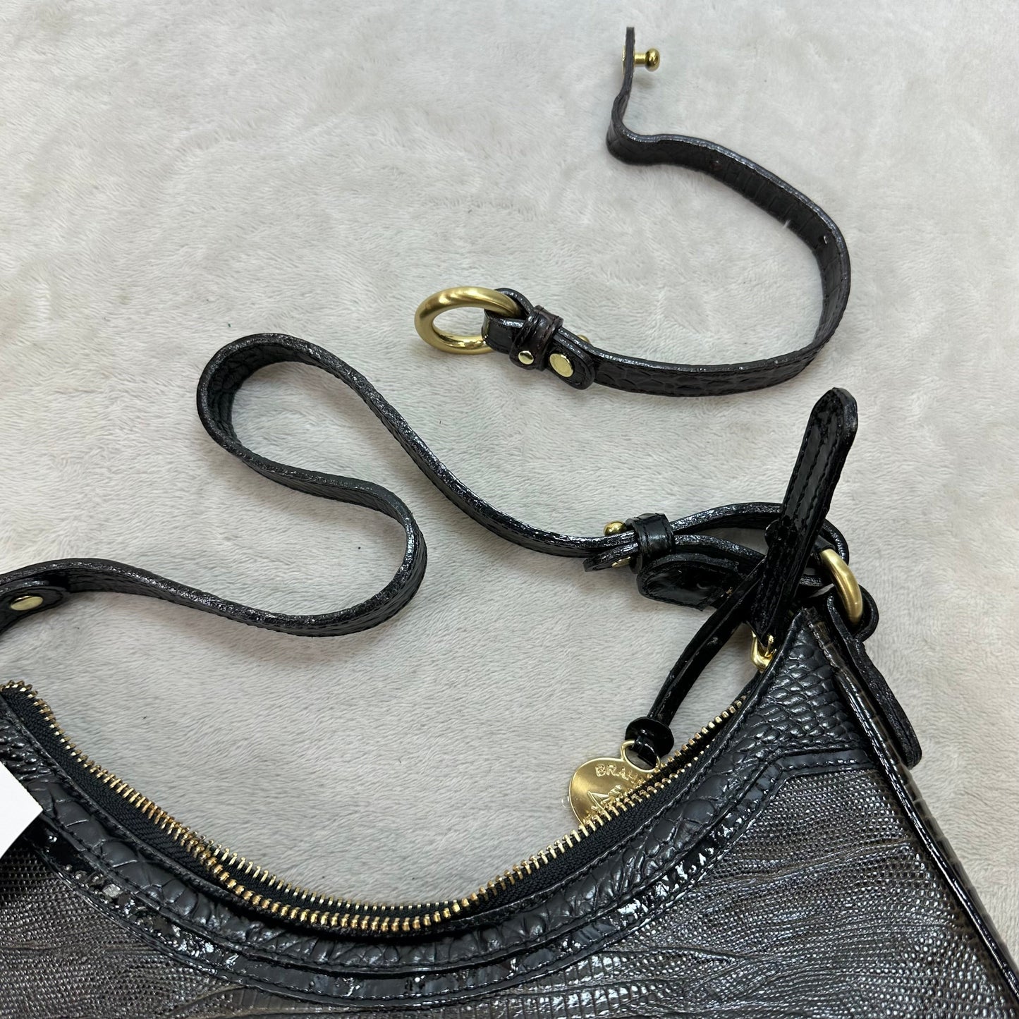 Handbag Designer By Brahmin, Size: Small