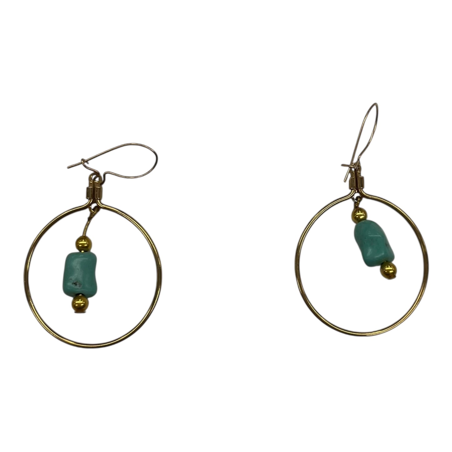Earrings Dangle/Drop By Clothes Mentor In Gold