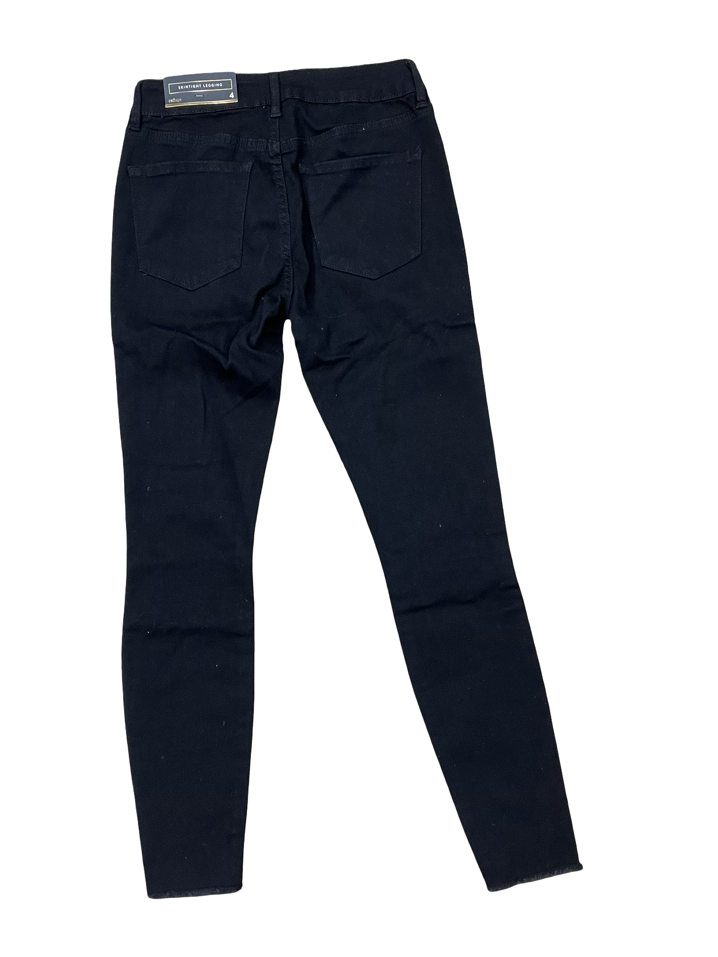 Jeans Skinny By Refuge In Black Denim, Size:4