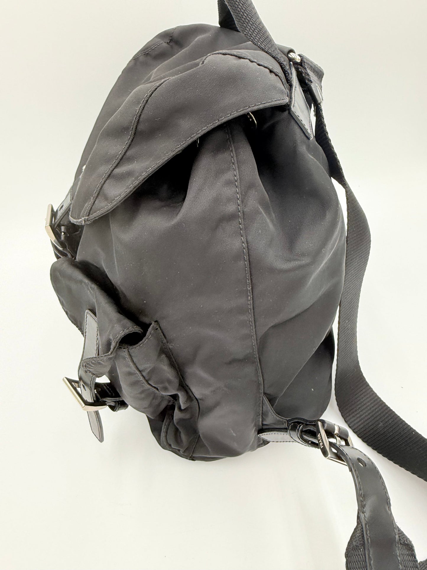 Backpack Luxury Designer By Prada In Black, Size:Small