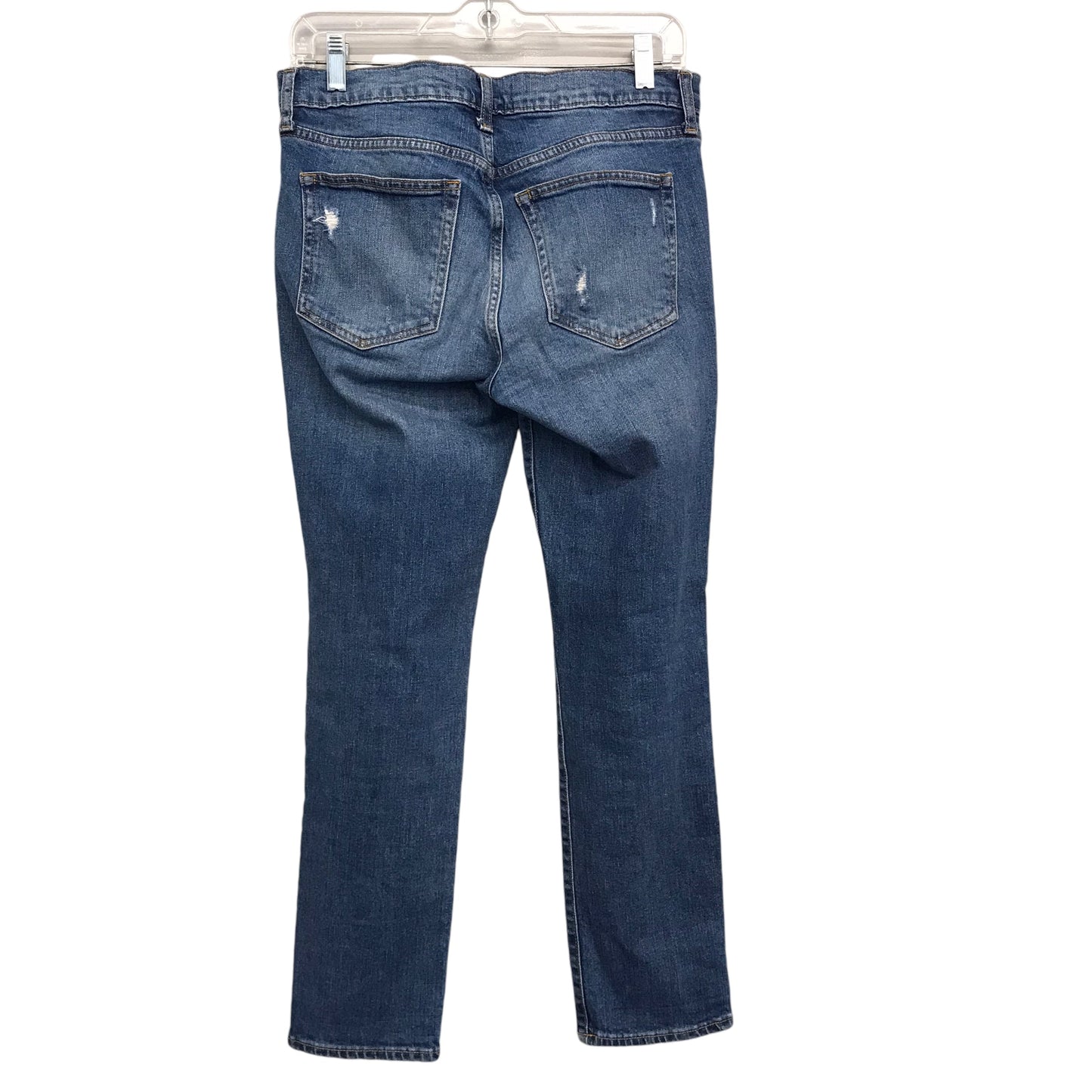 Jeans Skinny By Gap In Blue Denim, Size:6