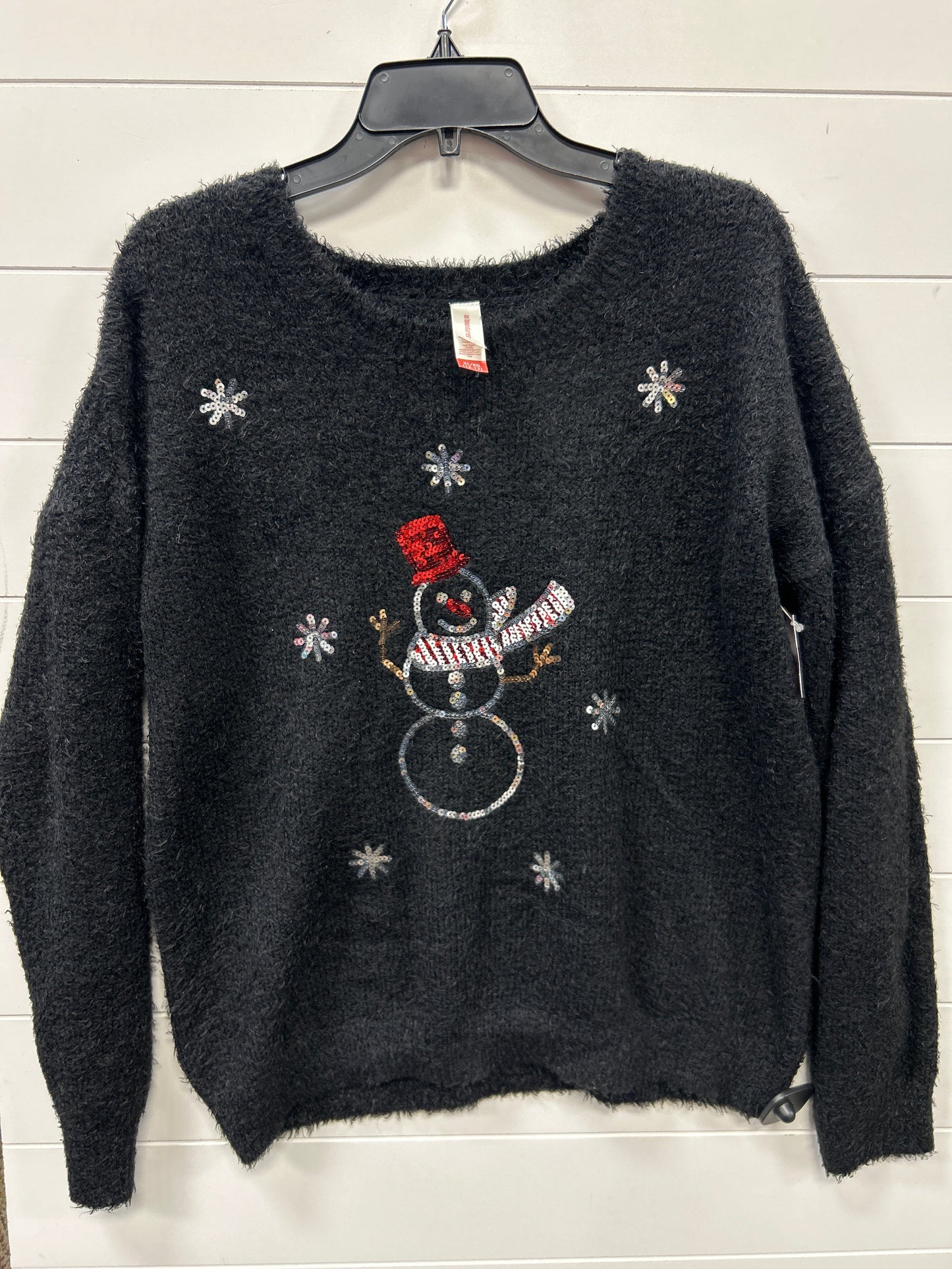 Sweater By No Boundaries In Black, Size:Xl