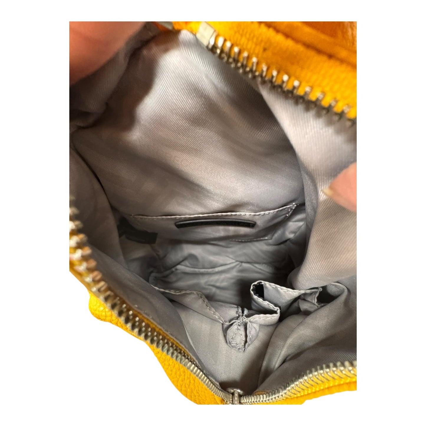 Backpack Designer By Rebecca Minkoff In Yellow, Size:Small