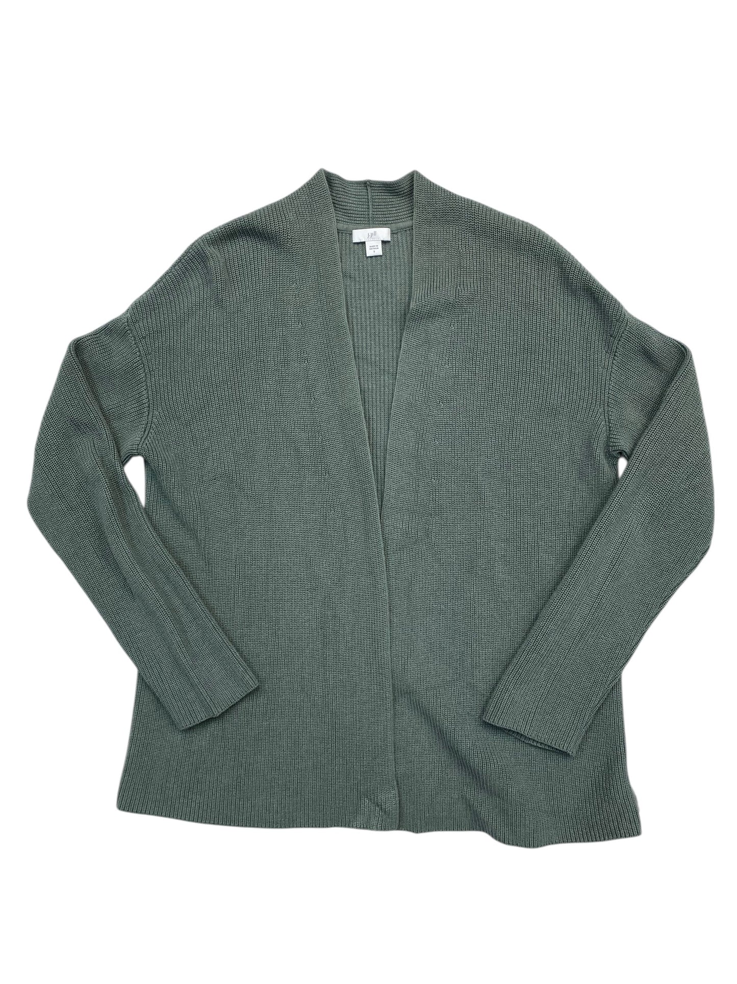 Sweater Cardigan By J. Jill In Green, Size:S